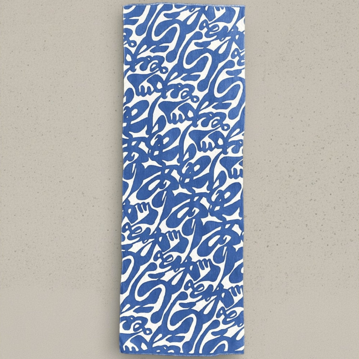 Indigo Tenugui – Arigatou (Light Blue)