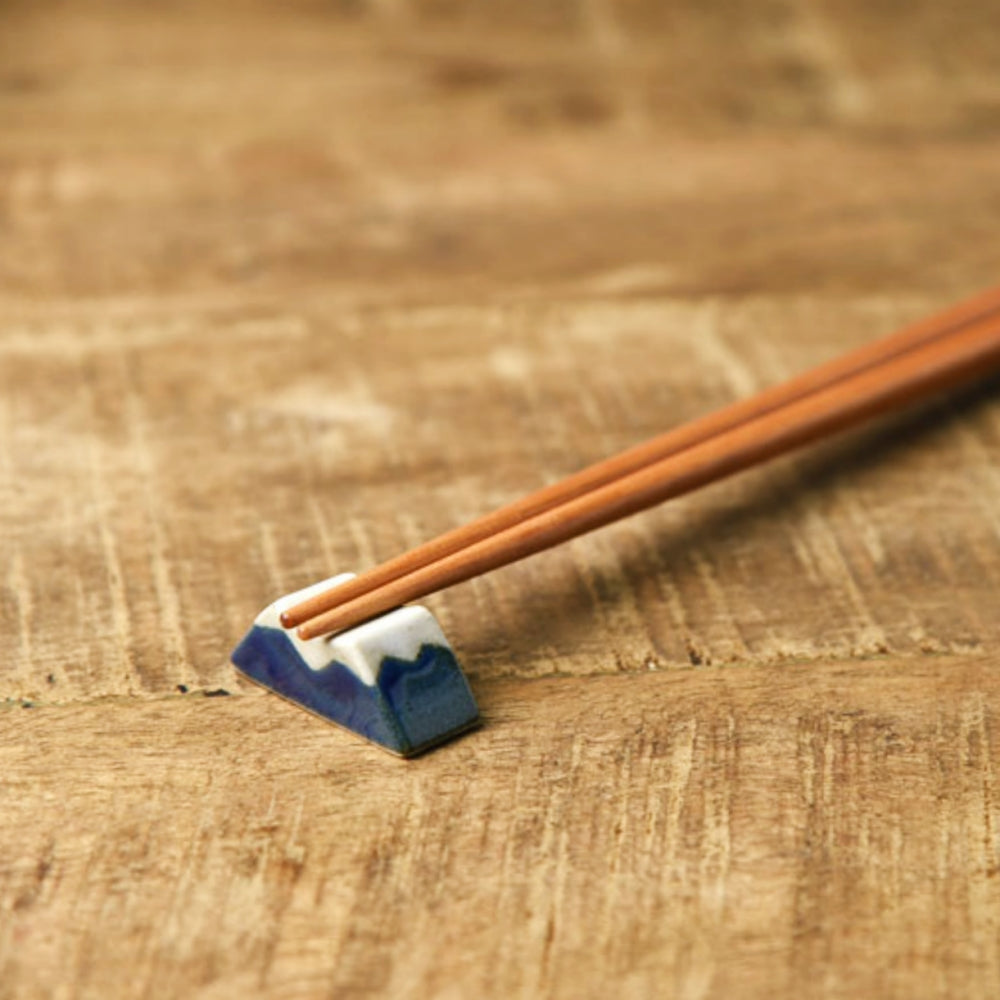 Mt. Fuji Chopstick Rest - Blue