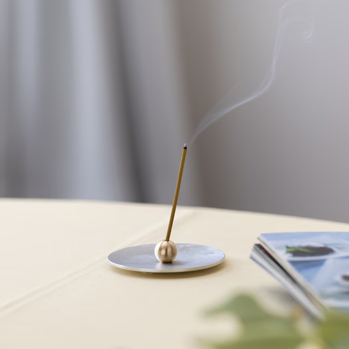 Incense Holder - Round - Tin