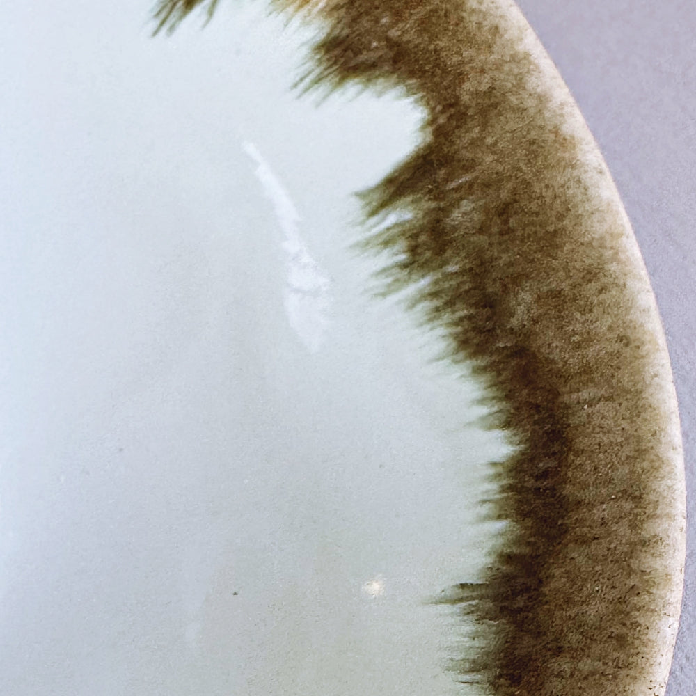 Japanese Mino ware small bowl in brown glaze Made in Gifu, Japan. Available at Toka Ceramics.