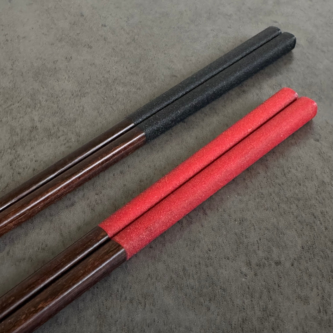 Square Chopsticks 23cm - Red