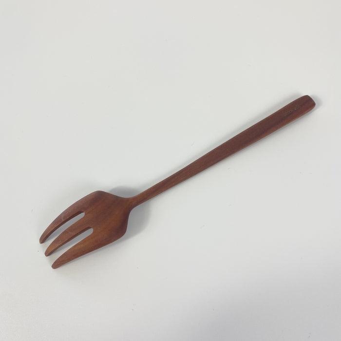Natural Wooden Fork from Toka Ceramics